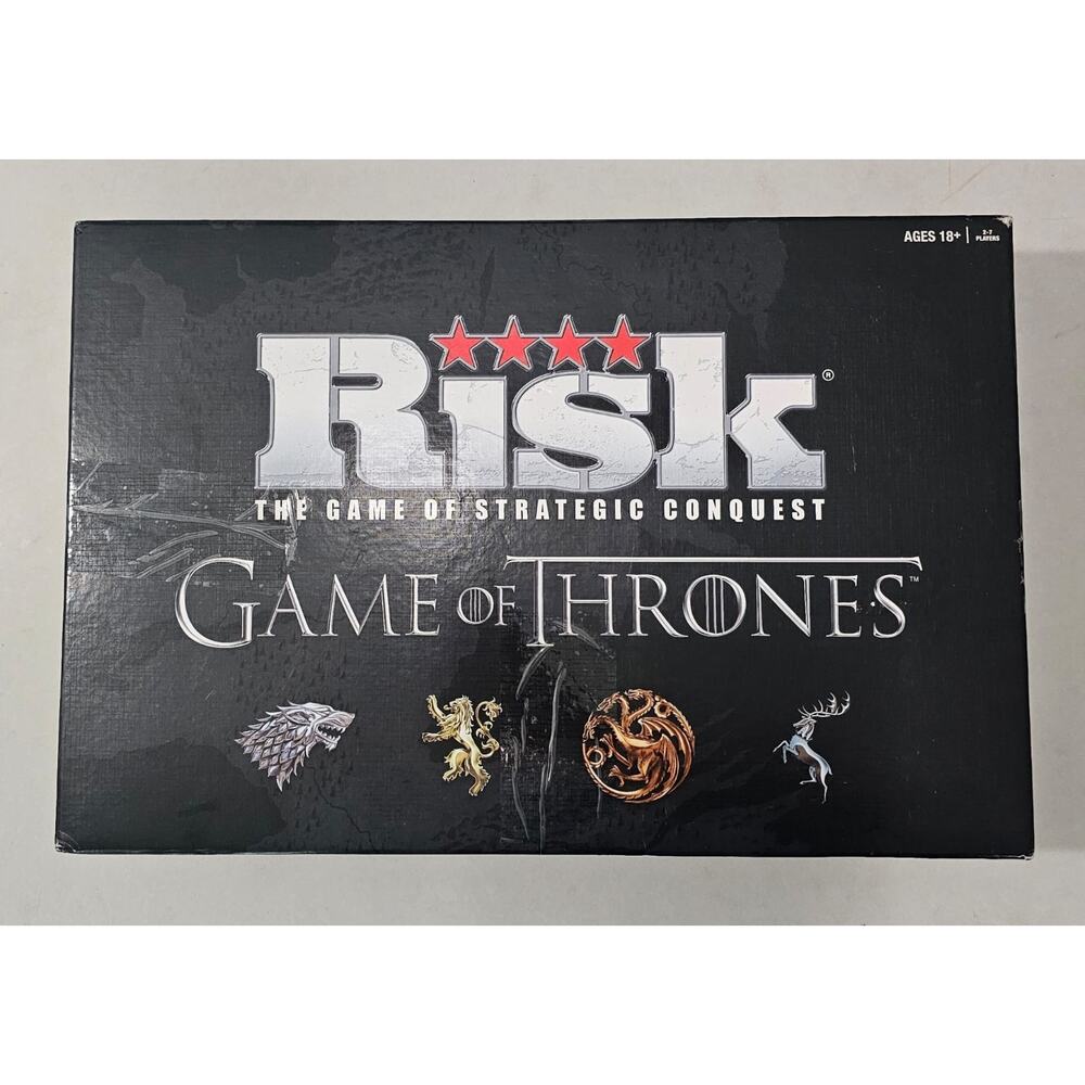 RISK: Game of Thrones Themed Board Game 100% Complete